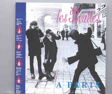 The Beatles – Les Beatles A Paris front cover The Beatles - Les Beatles A Paris front cover