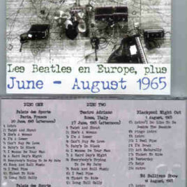 The Beatles - Les Beatles En Europe Plus ( June/August 1965 ) ( Purple Chick ) 2 CD SET