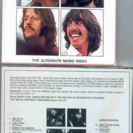 The Beatles - Let It Be Alternate Mono Mixes ( Odeon )