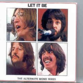 The Beatles - Let It Be Alternate Mono Mixes ( Odeon ) front cover