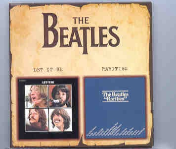 The Beatles – Let It Be / Rarities ( 2 in 1 Russian ) front cover The Beatles - Let It Be / Rarities ( 2 in 1 Russian ) front cover