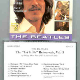The Beatles - Let It Be Rehearsals Vol. 3 ( Yellow Dog )
