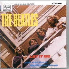 The Beatles - Let It Be  ( Alternate Get Back Cover ) ( Stereo ) front cover