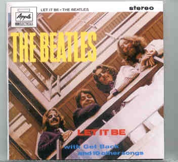 The Beatles – Let It Be ( Alternate Get Back Cover ) ( Stereo ) front cover The Beatles - Let It Be ( Alternate Get Back Cover ) ( Stereo ) front cover