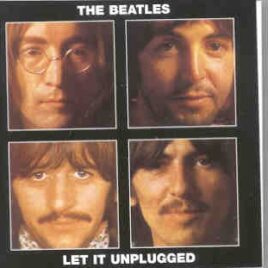 The Beatles - Let It Be Unplugged front cover