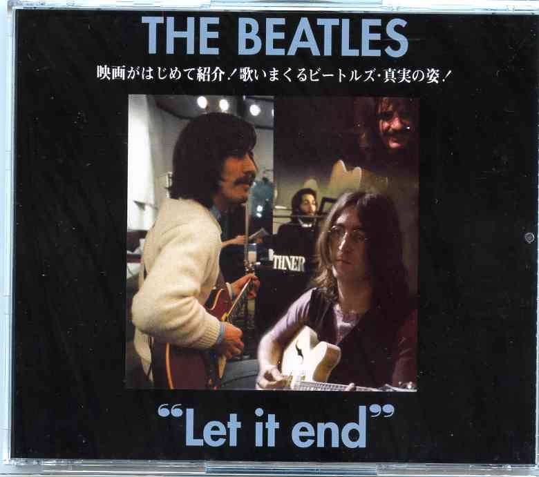 The Beatles – Let It End ( 7 CD SET with 24 pages Booklet) front cover The Beatles - Let It End ( 7 CD SET with 24 pages Booklet) front cover