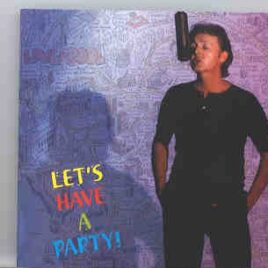 Paul McCartney - Let's Have A Party  ( Strawberry ) front cover