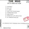 The Who - Let's See Action  ( London , UK , May 18th , 1974 vol. 2 )  ( Oil Well )
