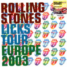 The Rolling Stone – Licks Tour Europe 2003 – (17 CD) Booklet