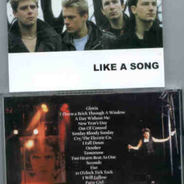 U2 - Like A Song ( First Show Of The War Tour , Dundee Caird Hall , February 26th , 1983 )