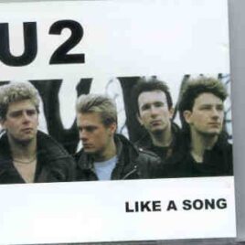 U2 - Like A Song ( First Show Of The War Tour , Dundee Caird Hall , February 26th , 1983 ) front cover