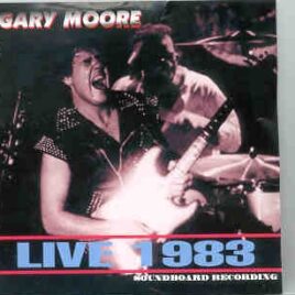 Gary Moore - Live 1983 front cover