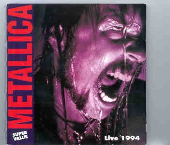 Metallica – Live 1994 ( On Stage Recs ) front cover Metallica - Live 1994 ( On Stage Recs ) front cover