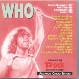 The Who - Live 1967 - 1970 ( Armando Curcio Editore ) front cover