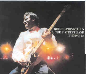 Bruce Springsteen – Live 1975 – 1988 ( 4 CD SET ) ( Orange ) front cover Bruce Springsteen - Live 1975 - 1988 ( 4 CD SET ) ( Orange ) front cover