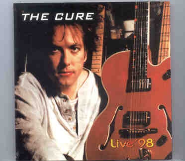 The Cure – Live ’98 ( 2 CD SET ) front cover The Cure - Live '98 ( 2 CD SET ) front cover