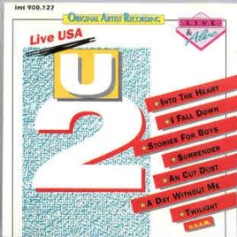 U2 - Live And Alive ( Recorded Live in Concert in the USA , 1984 ) front cover