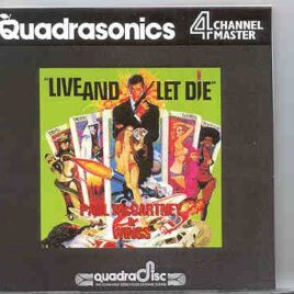 Paul McCartney - Live And Let Die Quadraphonic ( Odeon Quadraphonics ) front cover