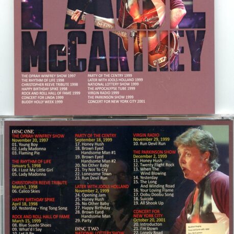 Paul McCartney – Live Performance at the concert Vol. 3 – Radio and Tv (2 CD) – Misterclaudel