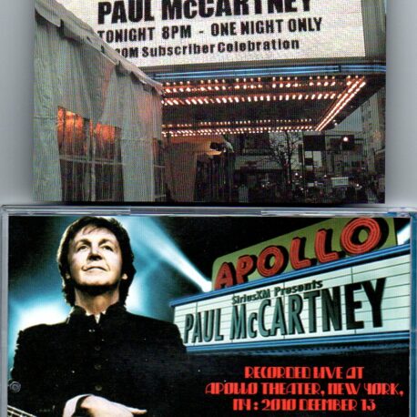 Paul McCartney - Live At Apollo Theater 2010 ( 2 CD SET )( Greenapple ) ( Apollo Theater , New York , USA  , Dec, 13th , 2010 )