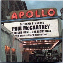 Paul McCartney - Live At Apollo Theater 2010 ( 2 CD SET )( Greenapple ) ( Apollo Theater , New York , USA  , Dec, 13th , 2010 ) front cover