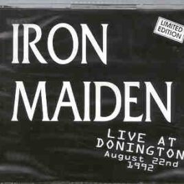 Iron Maiden - Live at Donington 1992  ( 2 CD set )  ( On Stage Recs ) front cover