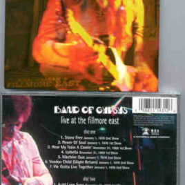 Jimi Hendrix - Live At Fillmore East ( 2 CD Set ) Band Of Gypsies