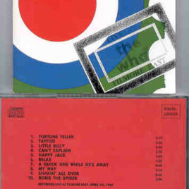 The Who - Live At Fillmore East 1968 ( Living Legend ) ( Plus Marquee Club London June 1964 )