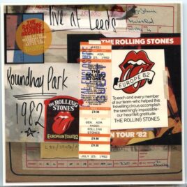 The Rolling Stones – Live At Leeds ( 2 CD SET ) Live at the Rounhay Park, Leeds, UK , July 25th, 1982 front cover