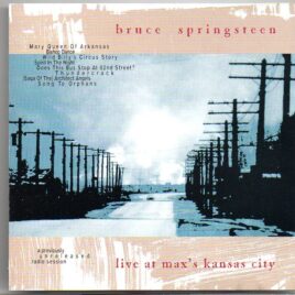 Bruce Springsteen - Live At Max's Kansas City ( Swingin' Pig ) ( Previously Unreleased Radio Sessions at Max's , March 7th , 1973 ) front cover