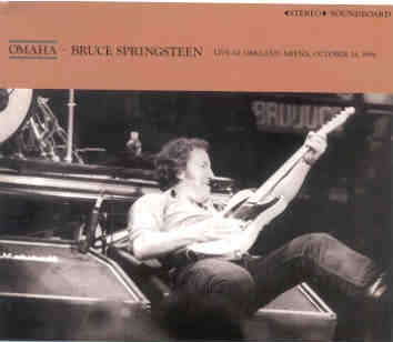 Bruce Springsteen – Omaha ( 3 CD SET ) Live At Oakland Arena October 26th , 1999 ( Super Sonic ) front cover Bruce Springsteen - Omaha ( 3 CD SET ) Live At Oakland Arena October 26th , 1999 ( Super Sonic ) front cover