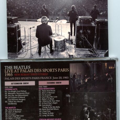 The Beatles – Live At Palais des sports Paris 1965 – (2 CD) Valkyrie