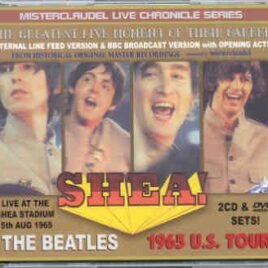 The Beatles - Live At Shea Stadium August 15th 1965 ( 2 CD + 1 DVD SET )  ( Misterclaudel ) front cover