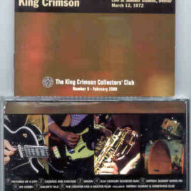 King Crimson - Live at Summit Studios , Denver  ( March 12th , 1972 )