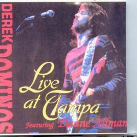 Eric Clapton - Live At Tampa ( Derek & The Dominoes Feat. Duane Allman ) ( Live at Curtis Hixon Hall , Tampa , December 1st , 1970 ) 2 CD SET front cover