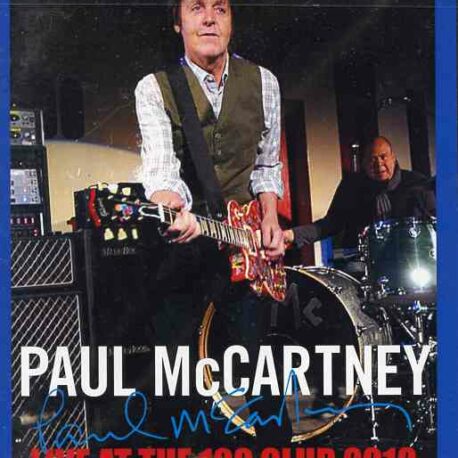 DVD Paul McCartney - Live At The 100 Club 2010 ( London ,  UK , December 17th , 2010 )