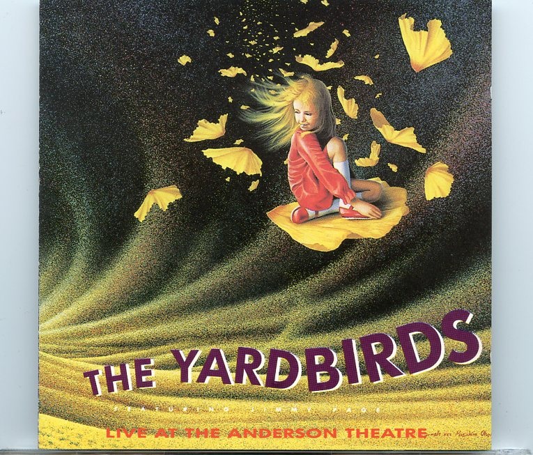 Eric Clapton – Live At The Anderson Theatre ( The Yardbirds Live in New York , USA , March 30th , 1968 ) front cover Eric Clapton - Live At The Anderson Theatre ( The Yardbirds Live in New York , USA , March 30th , 1968 ) front cover