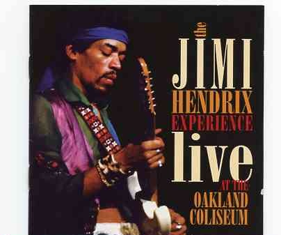 Jimi Hendrix – Live At The Oakland Coliseum ( CD + 12 page booklet ) front cover Jimi Hendrix - Live At The Oakland Coliseum ( CD + 12 page booklet ) front cover