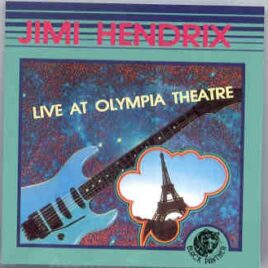 Jimi Hendrix - Live At The Olympia Theatre ( Black Panther ) front cover