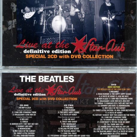 The Beatles - Live At The Star Club 1962 Definitive Edition ( 2 CD - 1 DVD SET )
