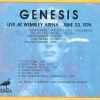 P. Gabriel  /  GENESIS  /  P. Collins - Live At The Wembley Arena ( UK , June 23rd , 1974 )