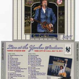 Paul McCartney - Live At The Yankee Stadium 2011 ( 2 CD set )( Piccadilly Circus ) ( Live in NYC , USA , July 16th , 2011 )