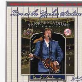 Paul McCartney - Live At The Yankee Stadium 2011 ( 2 CD set )( Piccadilly Circus ) ( Live in NYC , USA , July 16th , 2011 ) front cover
