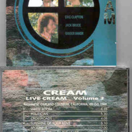 Jack Bruce - Live Cream Volume 3 ( Oakland Coliseum , California , October 4th , 1968 )