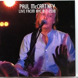 Paul McCartney – Live From NYC 2018 8-7-2018 (2 CD) front cover