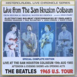 The Beatles - Live From Sam Houston ( 2 CD SET )  ( Misterclaudel ) front cover