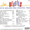 The Beatles - Live In Adelaide And Houston Texas ( Starlife )