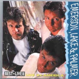 Emerson , Lake & Palmer - Live In America front cover