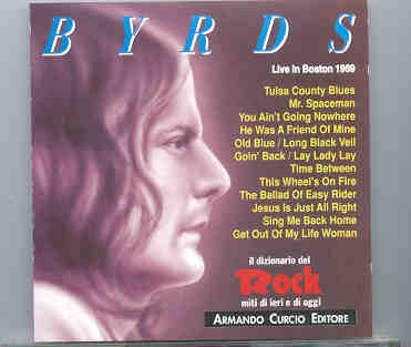 The Byrds – Live in Boston 1969 front cover The Byrds - Live in Boston 1969 front cover
