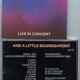 Pearl Jam - Pearl Jam & A Little Soundgarden ( Live in Concert 9-2-1992 )